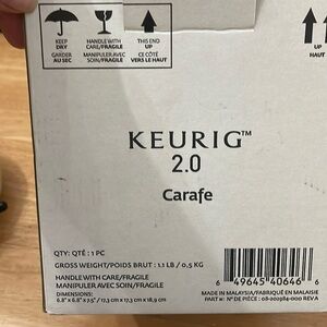 Replace 2.0 cafe for Keurig